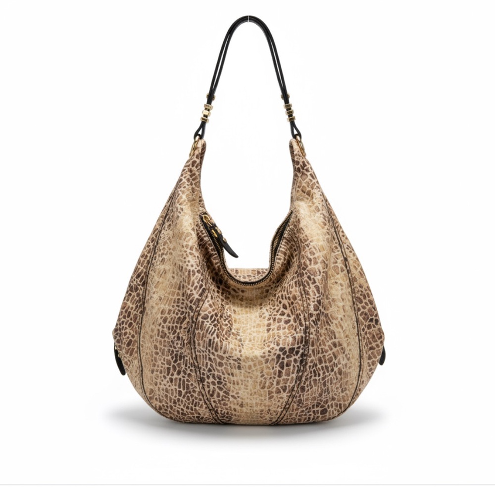 OrYanny Giraffe Snake Print Shoulder Bag